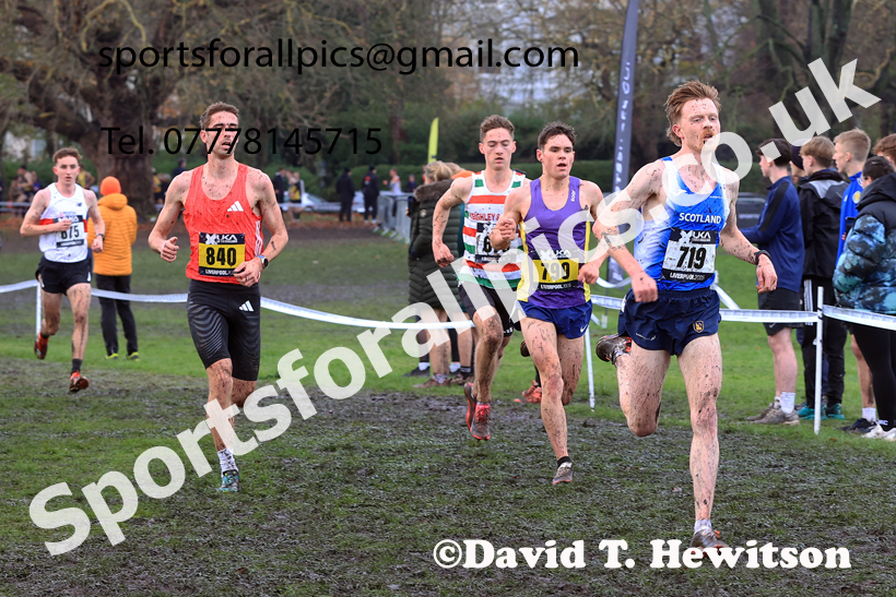 Senior Mens and Under-23s 2025 Liverpool Cross Challenge, Sefton Park, Saturday, November 22th. Photo: David T. Hewitson/Sports for All Pics